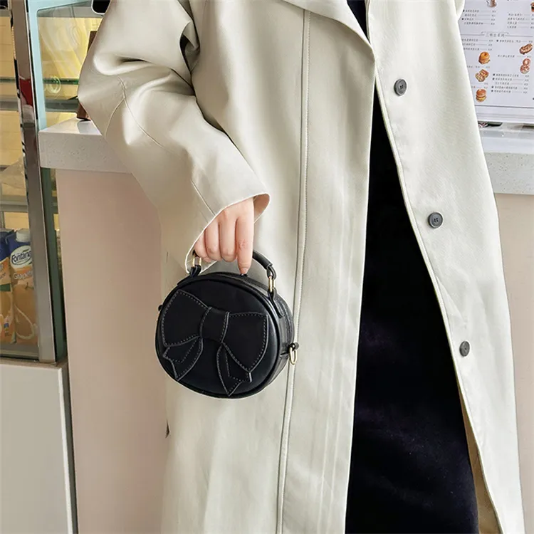 Duoluplo Doron Paul PU Cute Small Round Bag Handbag Regular Women's Multicolor-14