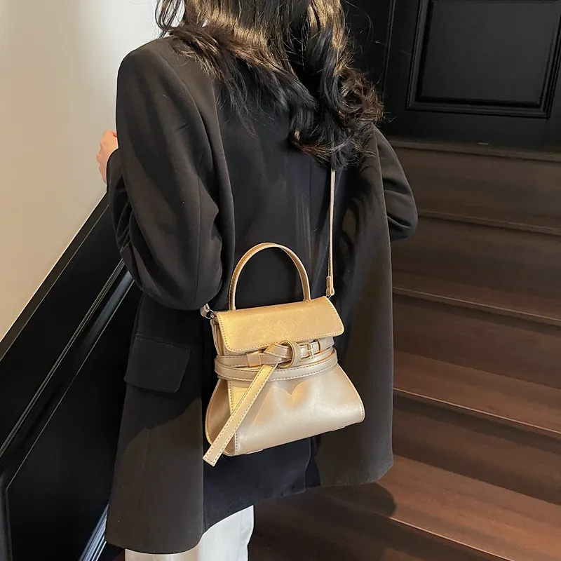 SWIMADE PU Handbag Regular Women's Black/Burgundy/Coffee/Champagne Gold-6