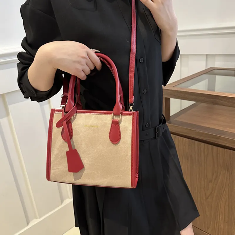 SWIMADE PU Shoulder Bag, Handbag Regular Women's Brown/Black/Coffee/Red-21
