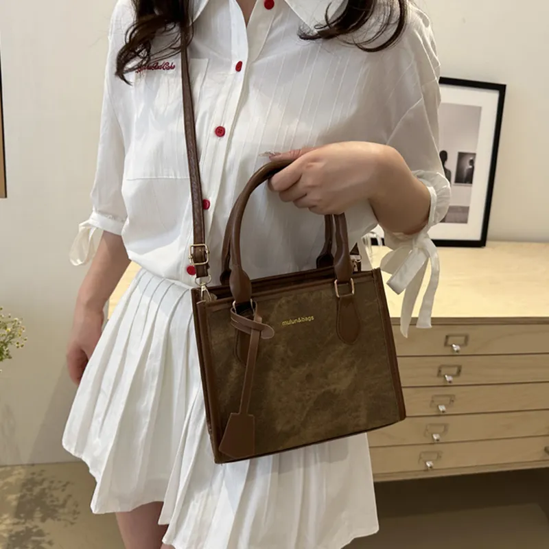SWIMADE PU Shoulder Bag, Handbag Regular Women's Brown/Black/Coffee/Red-13