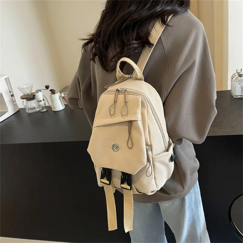 Duoluplo Doron Paul Nylon Fabric Backpack Women's Multicolor-8