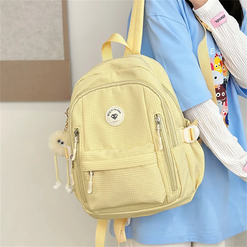 Duoluplo Doron Paul Nylon Backpack Women's Multicolor-5