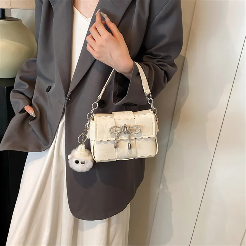 Duoluplo Doron Paul PU One Shoulder Handbag Women's Multicolor-49