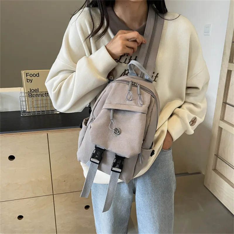 Duoluplo Doron Paul Nylon Fabric Backpack Women's Multicolor-20