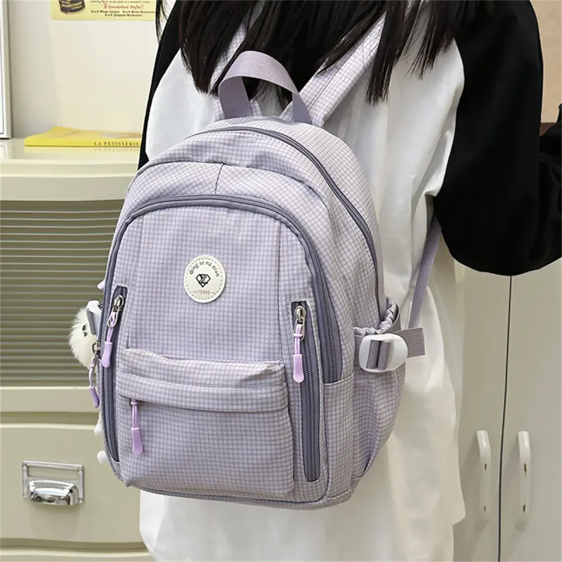 Duoluplo Doron Paul Nylon Backpack Women's Multicolor-18