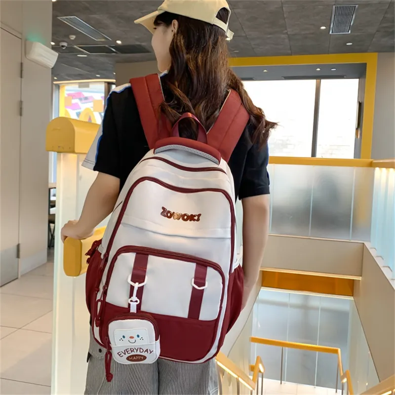 Duoluplo Doron Paul Nylon Backpack Regular Women's Multicolor-11