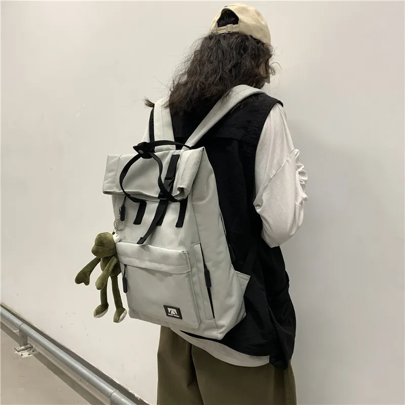 SWIMADE Oxford Backpack Regular Unisex Green/Red/Black/Gray-20