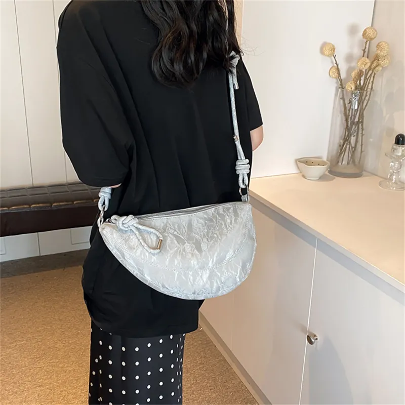 Duoluplo Doron Paul PU Crossbody Bag, Shoulder Bag Women's Black, Silver, Green, White-10