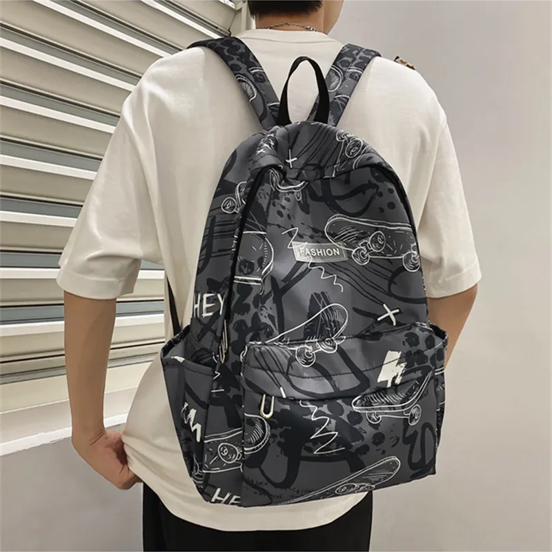 Duoluplo Doron Paul Nylon Backpack Unisex Multicolor-4