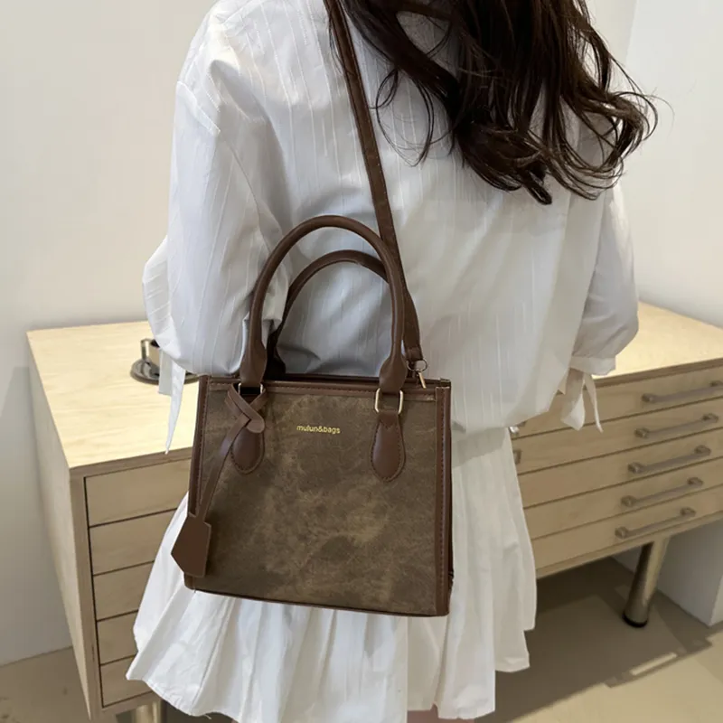 SWIMADE PU Shoulder Bag, Handbag Regular Women's Brown/Black/Coffee/Red-14