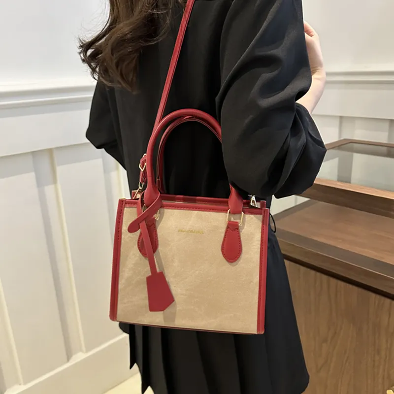 SWIMADE PU Shoulder Bag, Handbag Regular Women's Brown/Black/Coffee/Red-17