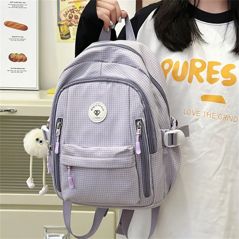 Duoluplo Doron Paul Nylon Backpack Women's Multicolor-17