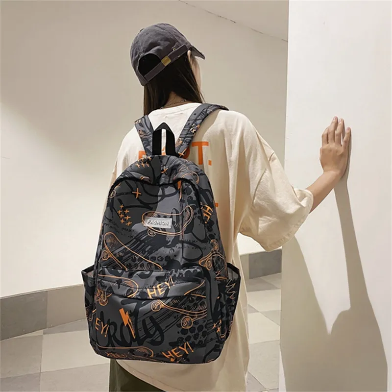Duoluplo Doron Paul Nylon Backpack Unisex Multicolor-24