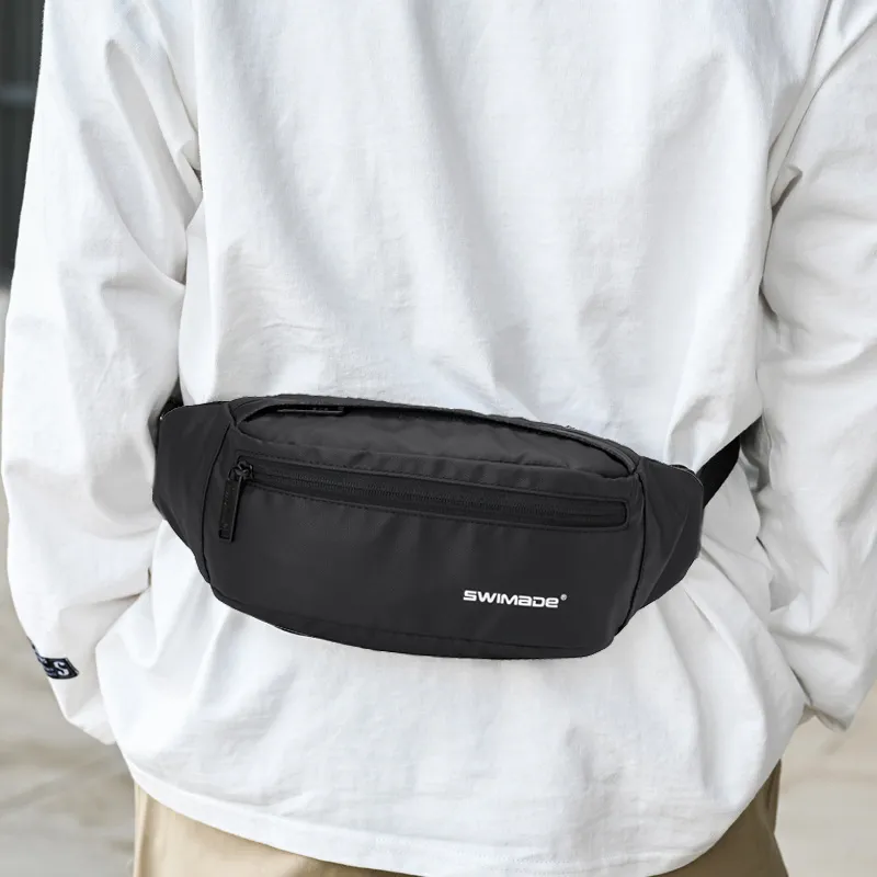 SWIMADE Oxford Sling Bag Regular Men's Black-3