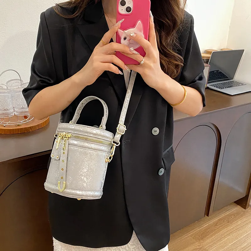 SWIMADE PU Crossbody One Shoulder Handbag Regular Women's-12