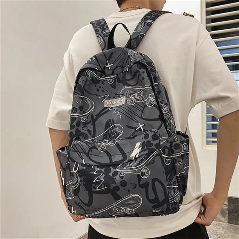 Duoluplo Doron Paul Nylon Backpack Unisex Multicolor-1
