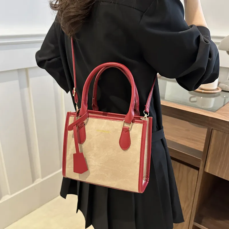 SWIMADE PU Shoulder Bag, Handbag Regular Women's Brown/Black/Coffee/Red-19