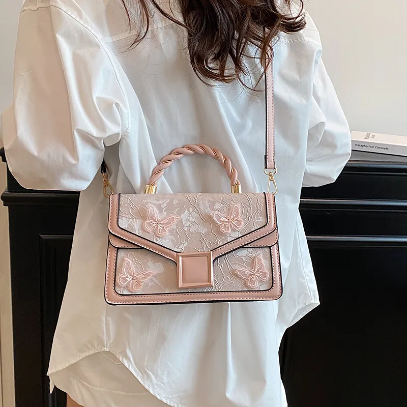 SWIMADE PU Handbag Women's White/Black/Pink/Red/Green-9