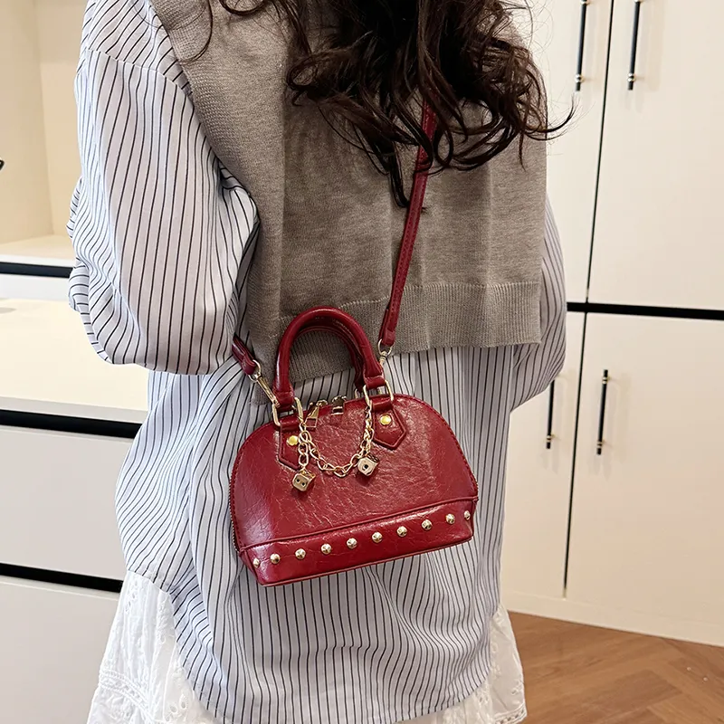 SWIMADE PU Handbag Women's Silver/Black/Red/Gold-23