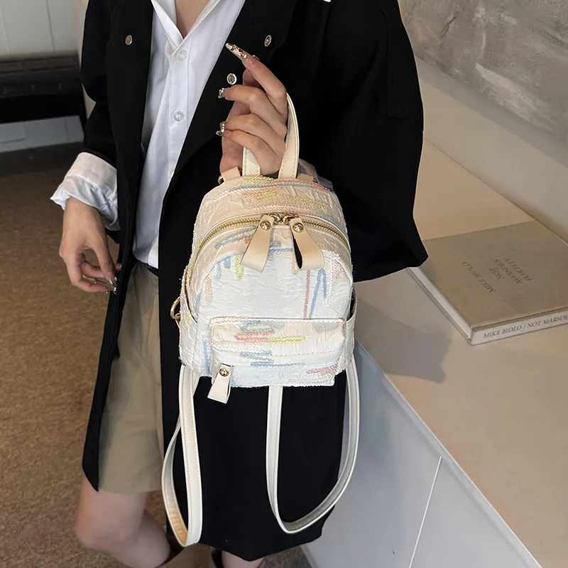 Duoluplo Doron Paul PU Backpack Regular Women's Multicolor-15