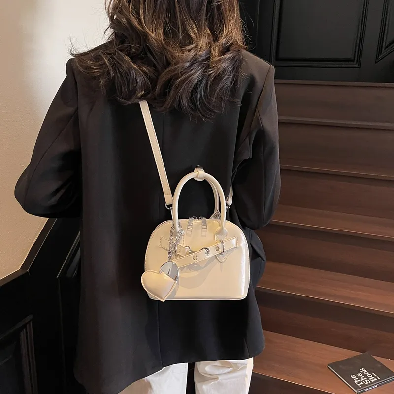 SWIMADE PU Shoulder Bag, Crossbody Bag, Handbag Regular Women's Black/Pink/Gray/Beige-24