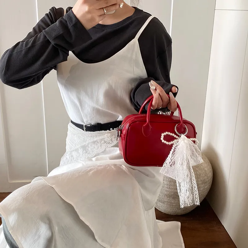 SWIMADE PU Crossbody Bag, Handbag Regular Women's Black/Red/Blue/Pink-26