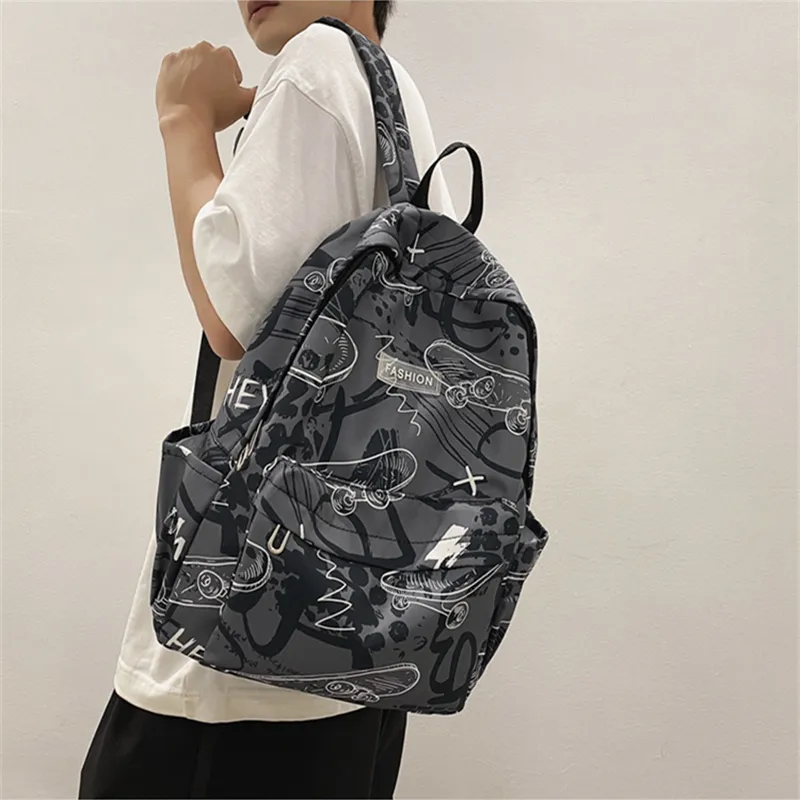 Duoluplo Doron Paul Nylon Backpack Unisex Multicolor-2