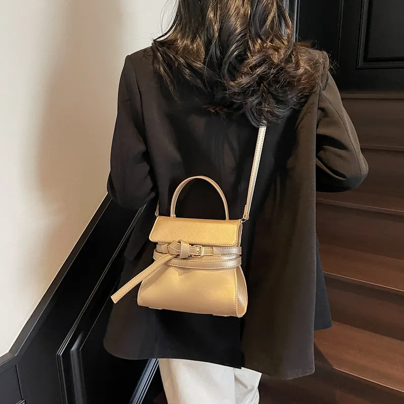 SWIMADE PU Handbag Regular Women's Black/Burgundy/Coffee/Champagne Gold-5