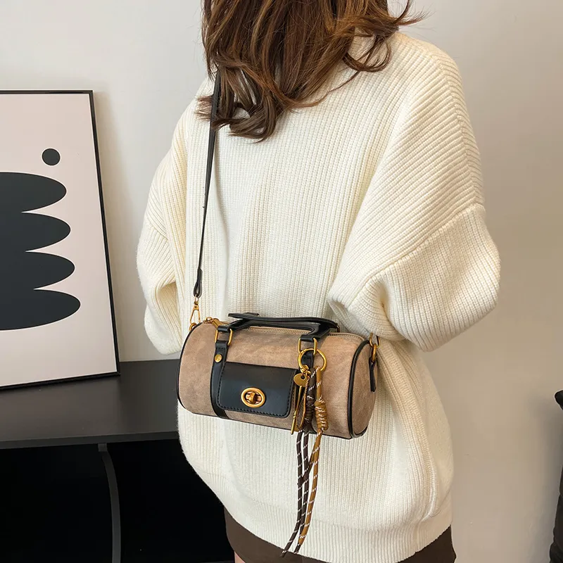 SWIMADE PU Handbag Regular Women's Black/Khaki/Green/Coffee-2