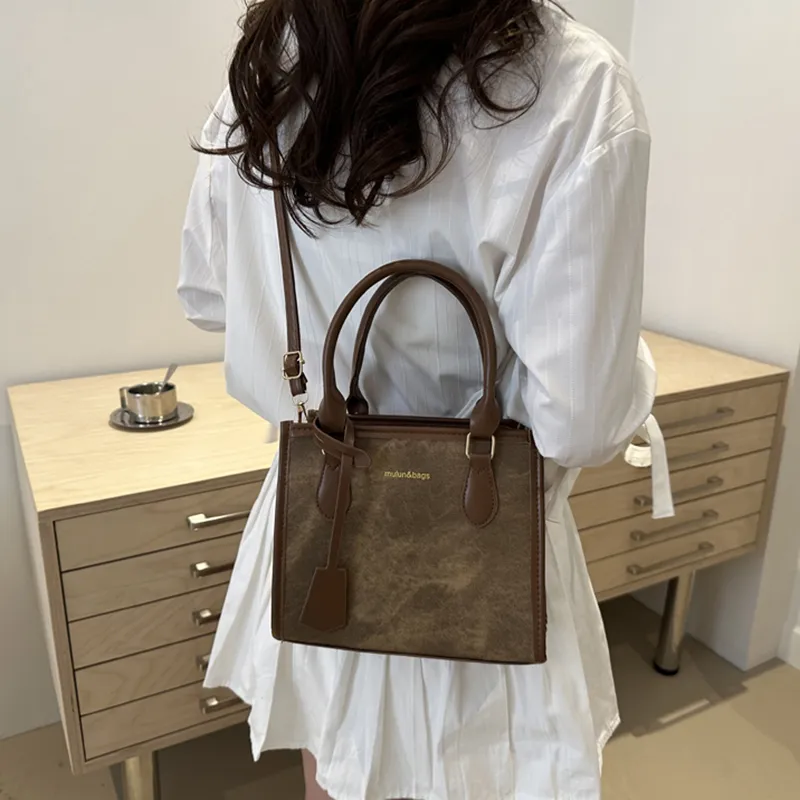 SWIMADE PU Shoulder Bag, Handbag Regular Women's Brown/Black/Coffee/Red-15