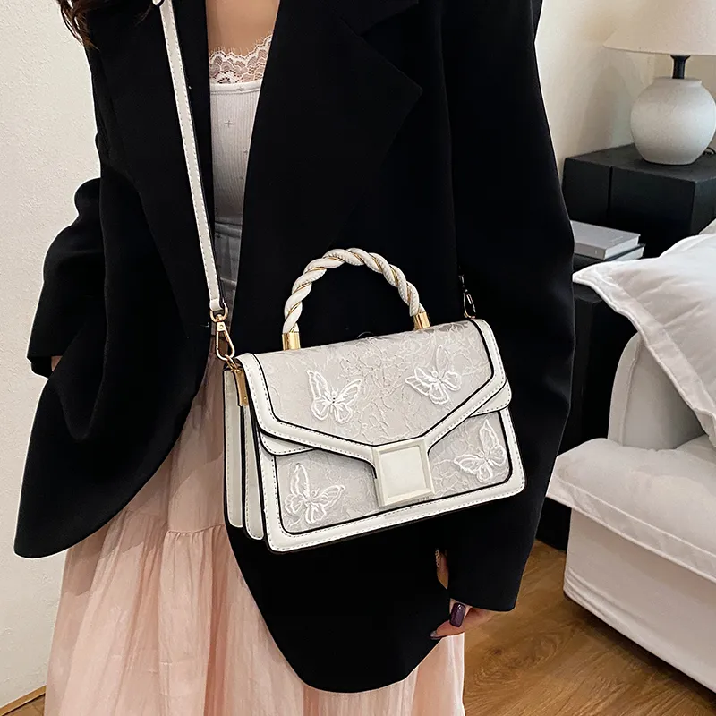 SWIMADE PU Handbag Women's White/Black/Pink/Red/Green-1