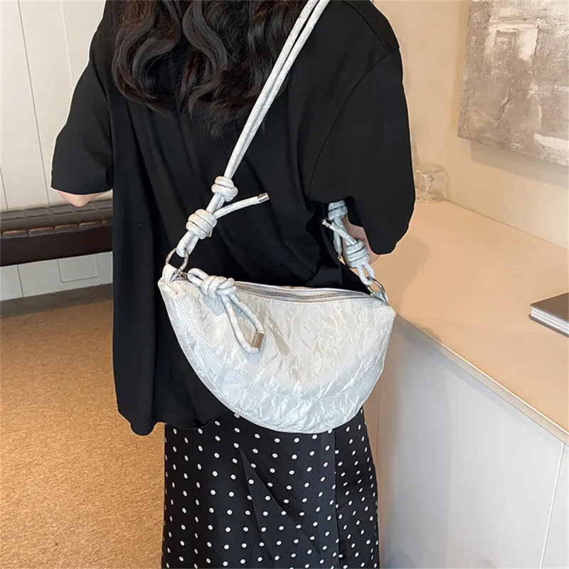 Duoluplo Doron Paul PU Crossbody Bag, Shoulder Bag Women's Black, Silver, Green, White-6