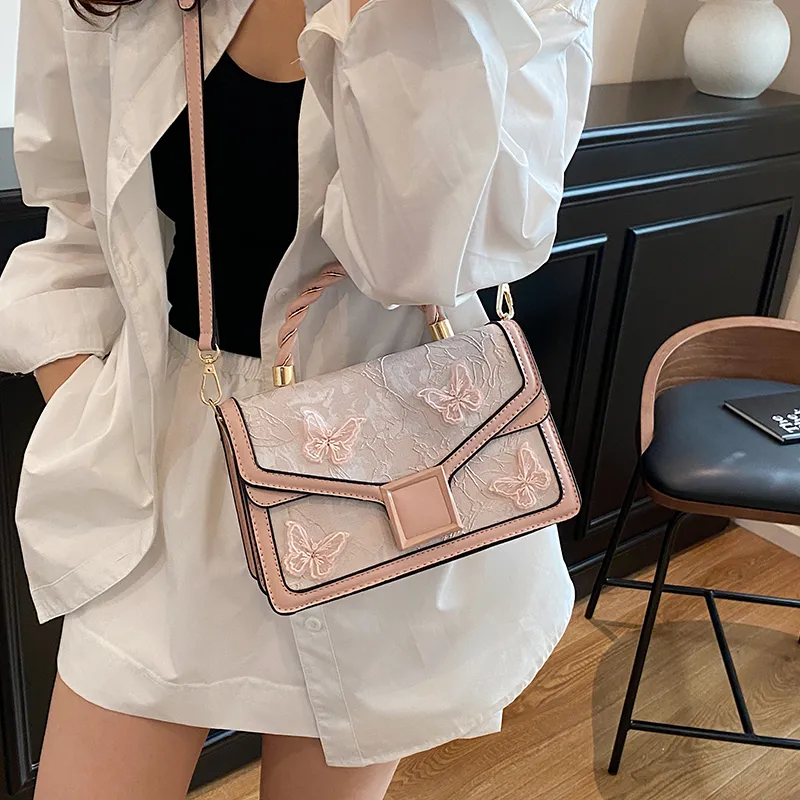 SWIMADE PU Handbag Women's White/Black/Pink/Red/Green-8