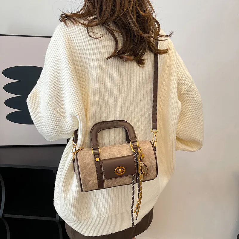 SWIMADE PU Handbag Regular Women's Black/Khaki/Green/Coffee-17