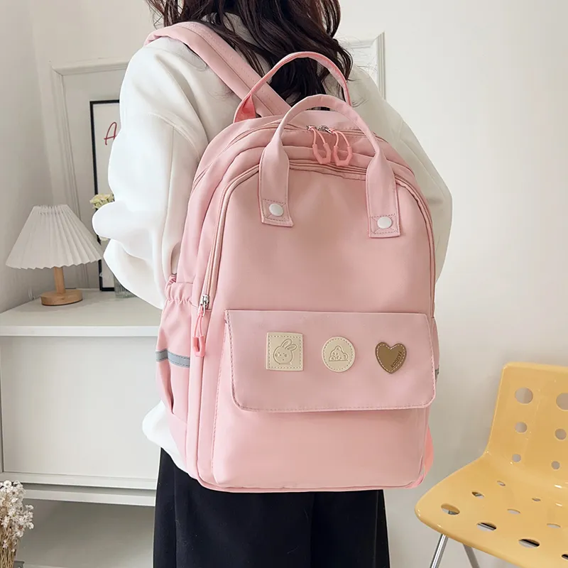 SWIMADE Nylon Backpack Women's Multicolor-6