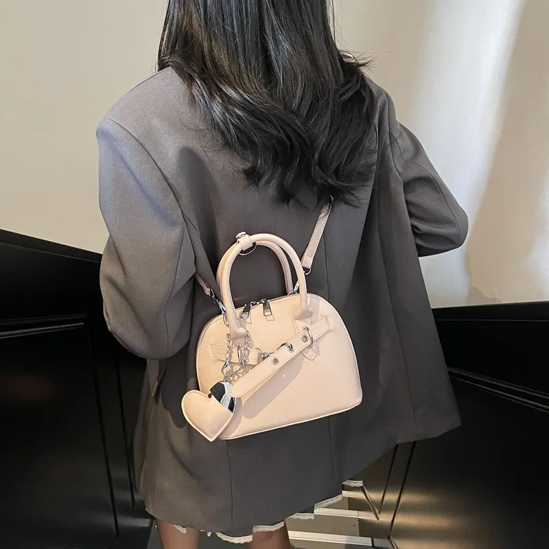 SWIMADE PU Shoulder Bag, Crossbody Bag, Handbag Regular Women's Black/Pink/Gray/Beige-5