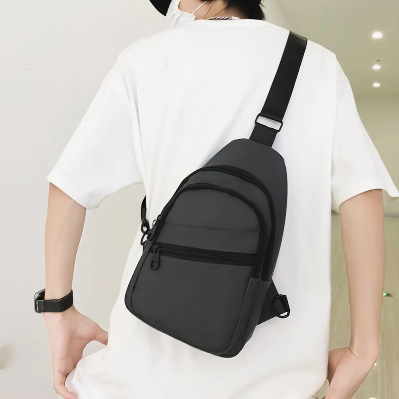 Duoluplo Doron Paul Pu Crossbody Bag Sling Bag Regular Men's Black/Gray/Green-5