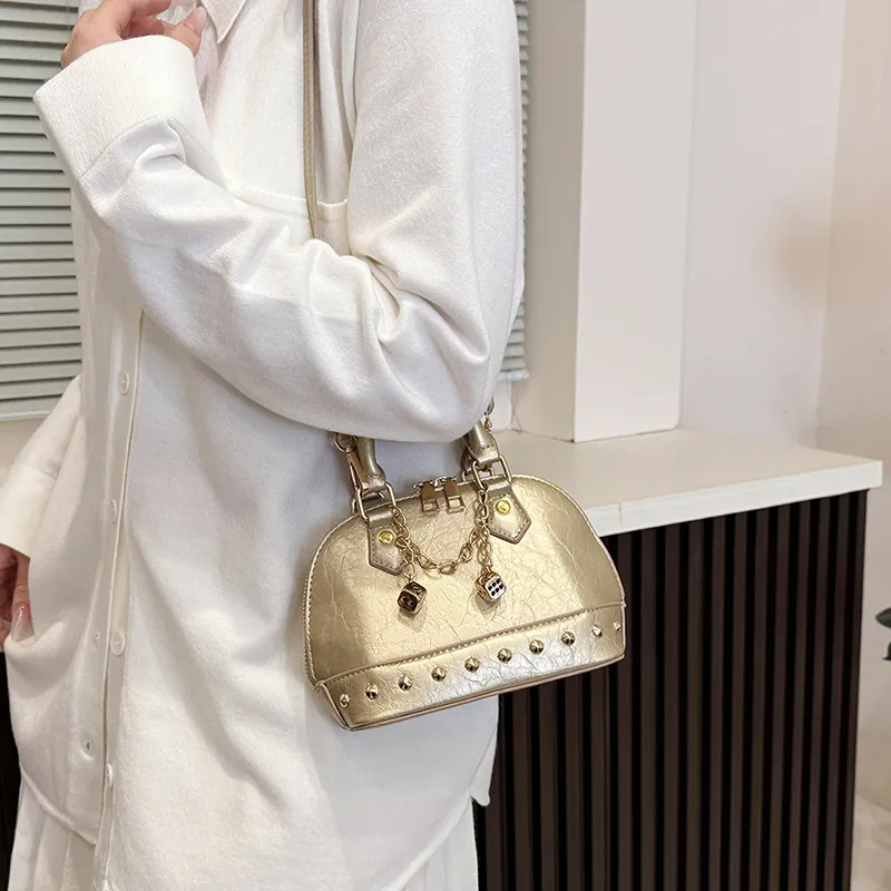 SWIMADE PU Handbag Women's Silver/Black/Red/Gold-5