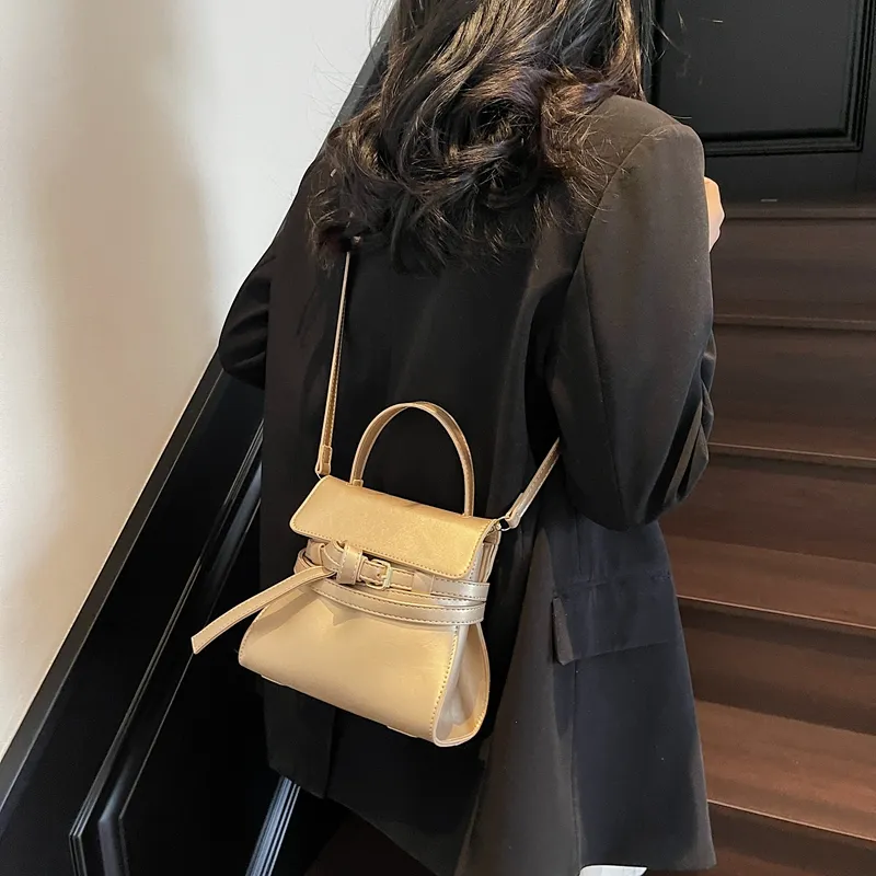 SWIMADE PU Handbag Regular Women's Black/Burgundy/Coffee/Champagne Gold-4