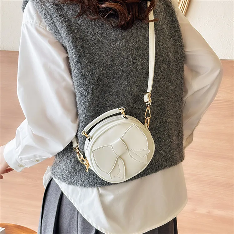 Duoluplo Doron Paul PU Cute Small Round Bag Handbag Regular Women's Multicolor-9