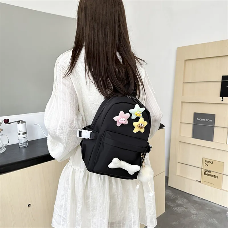 Duoluplo Doron Paul Nylon Sling Bag Regular Women's Pink/Yellow/Green/Black/White-10