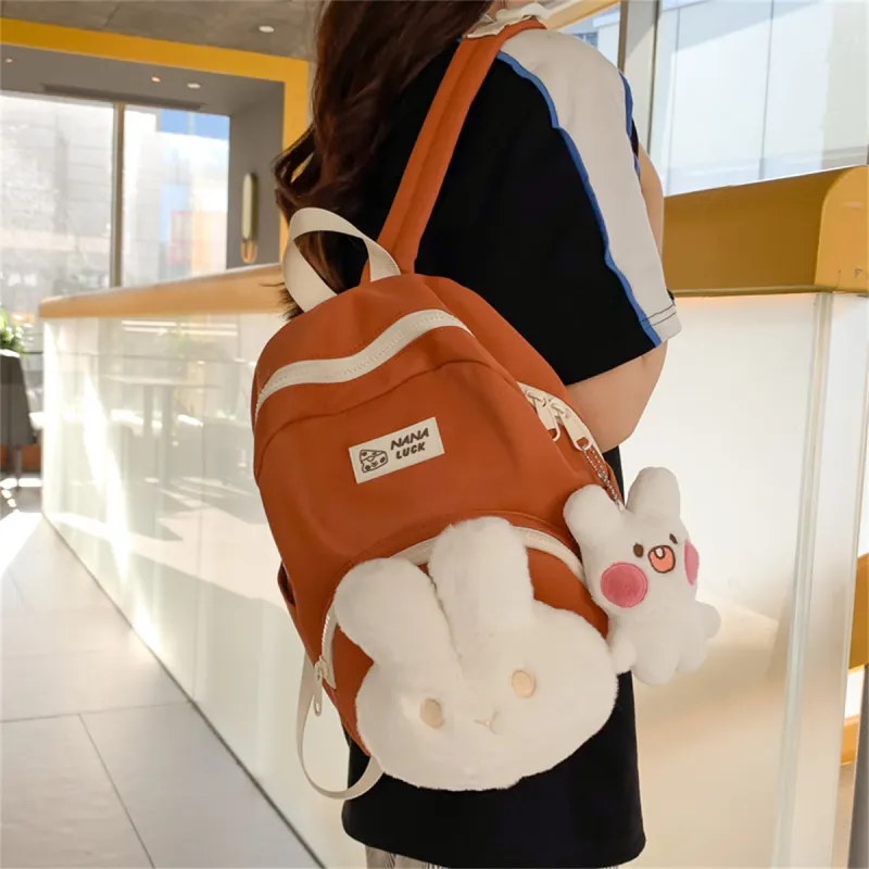 Duoluplo Doron Paul Nylon Backpack Regular Women's Multicolor-7
