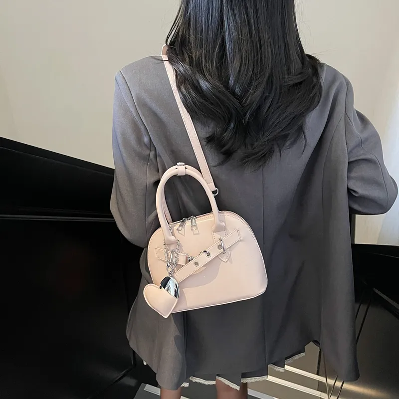 SWIMADE PU Shoulder Bag, Crossbody Bag, Handbag Regular Women's Black/Pink/Gray/Beige-6