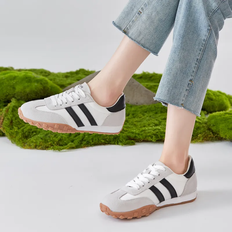 ZHR German Army Trainers Durable Breathable Low-Top Casual Shoes Women's-4