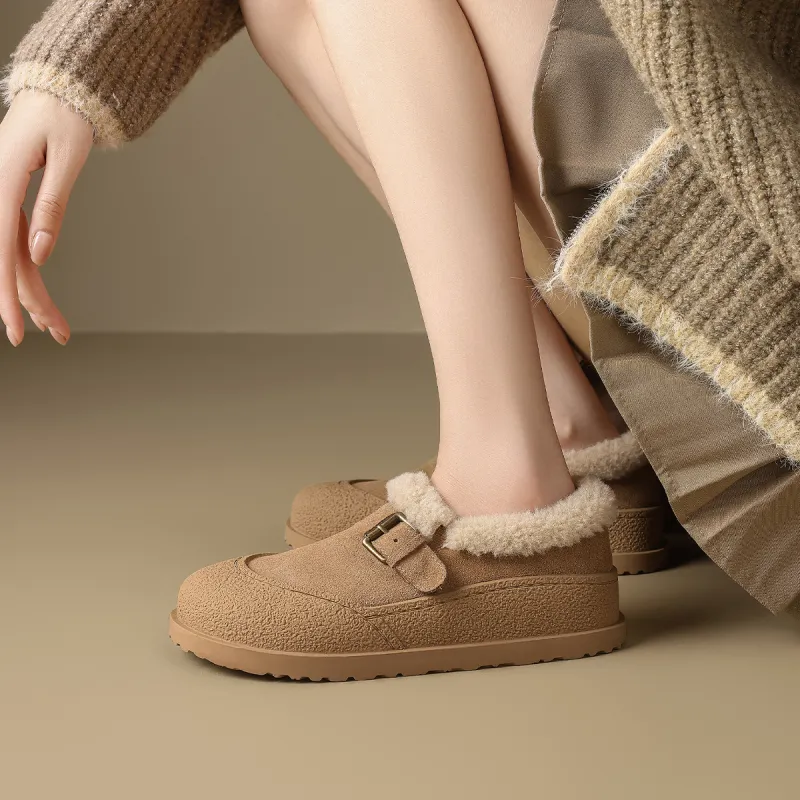 ZHR Boken Slippers Lightweight Wear Resistant And Warm Low Top Casual Shoes-14