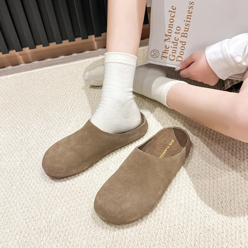 ZHR Quiet Abrasion Resistant Closed Toe Slippers Women's-8
