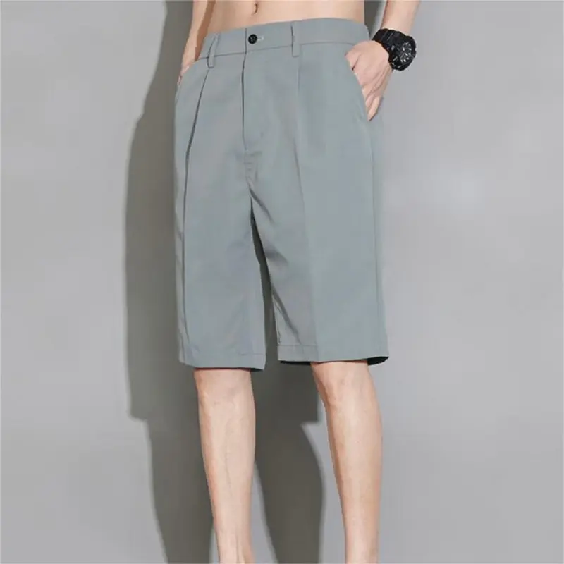 ZHR Casual Shorts Unisex Light Gray-2