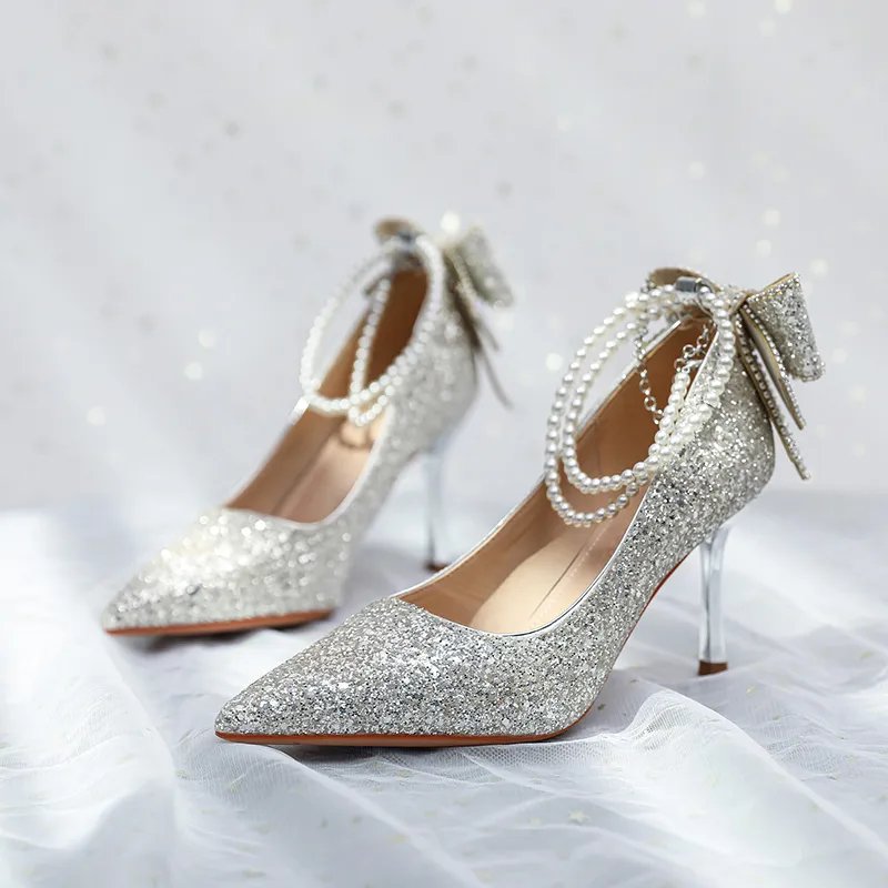 ZHR Slim Heel High Heels 8.5cm Women's-10