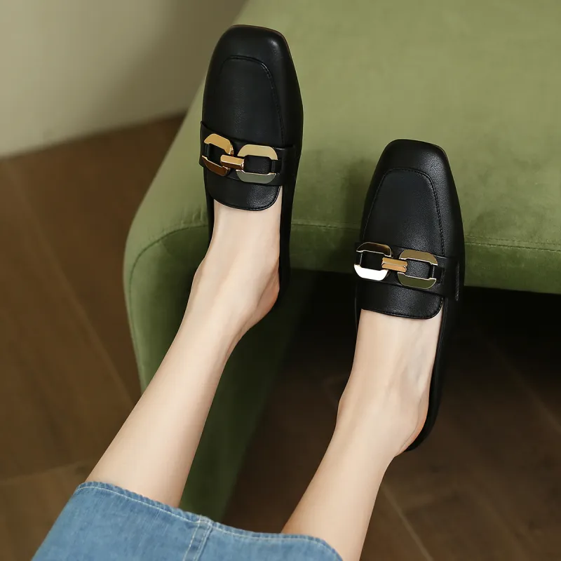 ZHR Wrap toe Slippers Women's Black-2