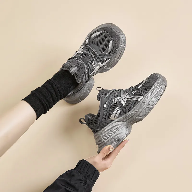 ZHR Cushioning, Wear Resistant Low Top Chunky Sneakers Women's-11